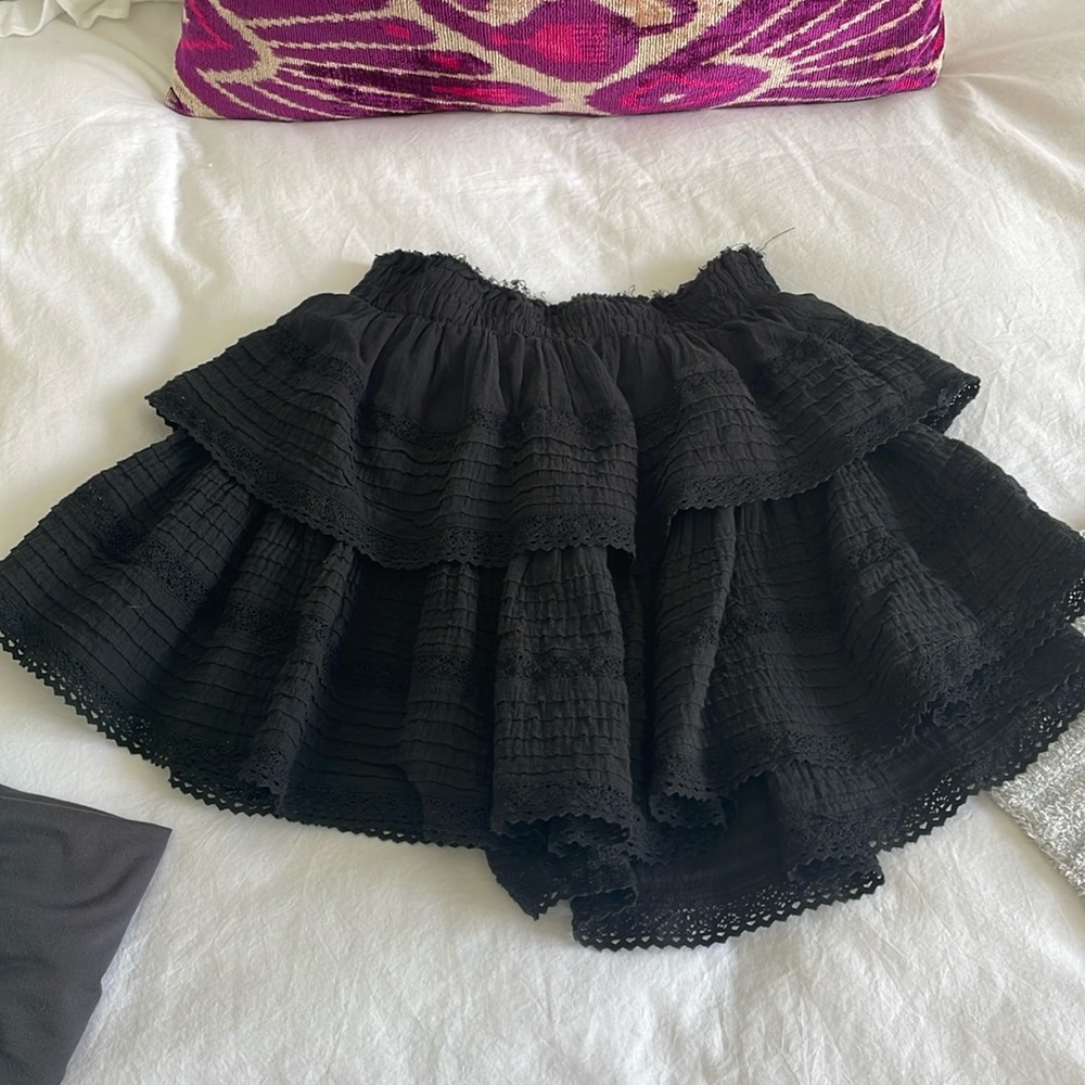 Aerie black skirt size XS